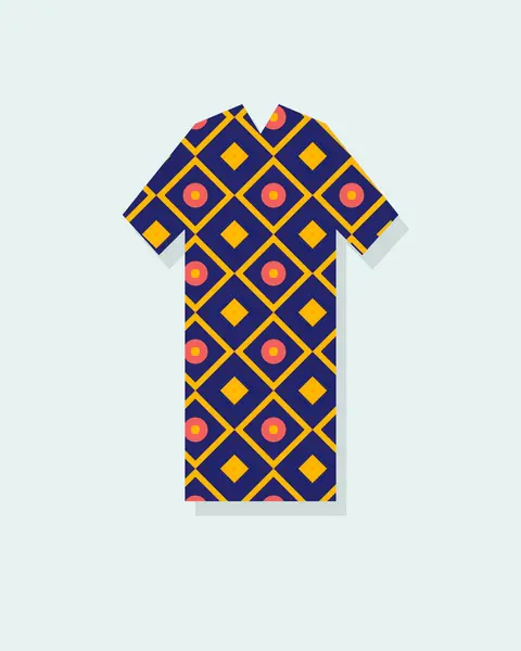 Camisa Baixa em índigo