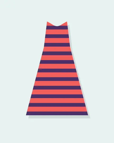 Vestido Mafalala em coral