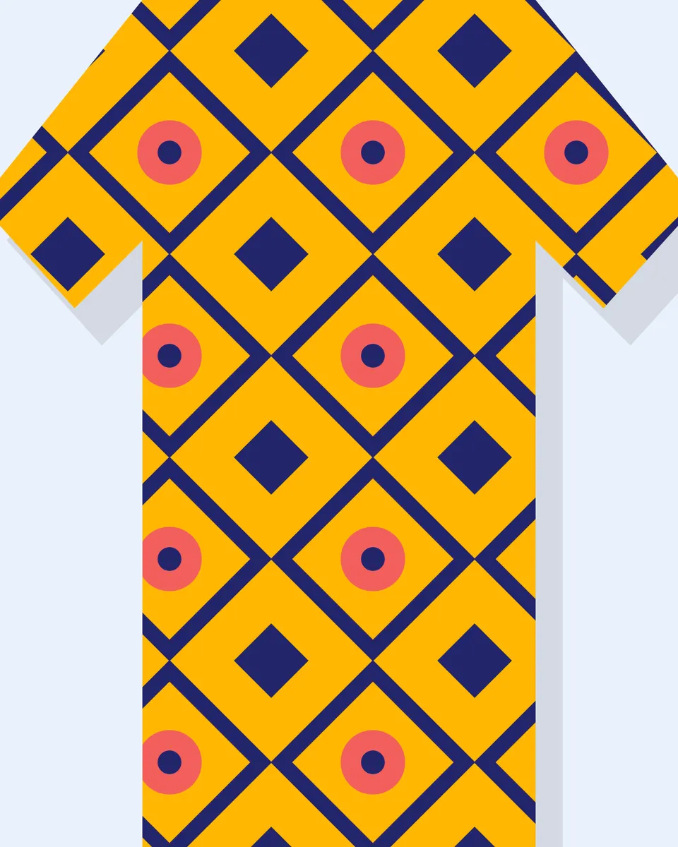 Camisa Liberdade em açafrão