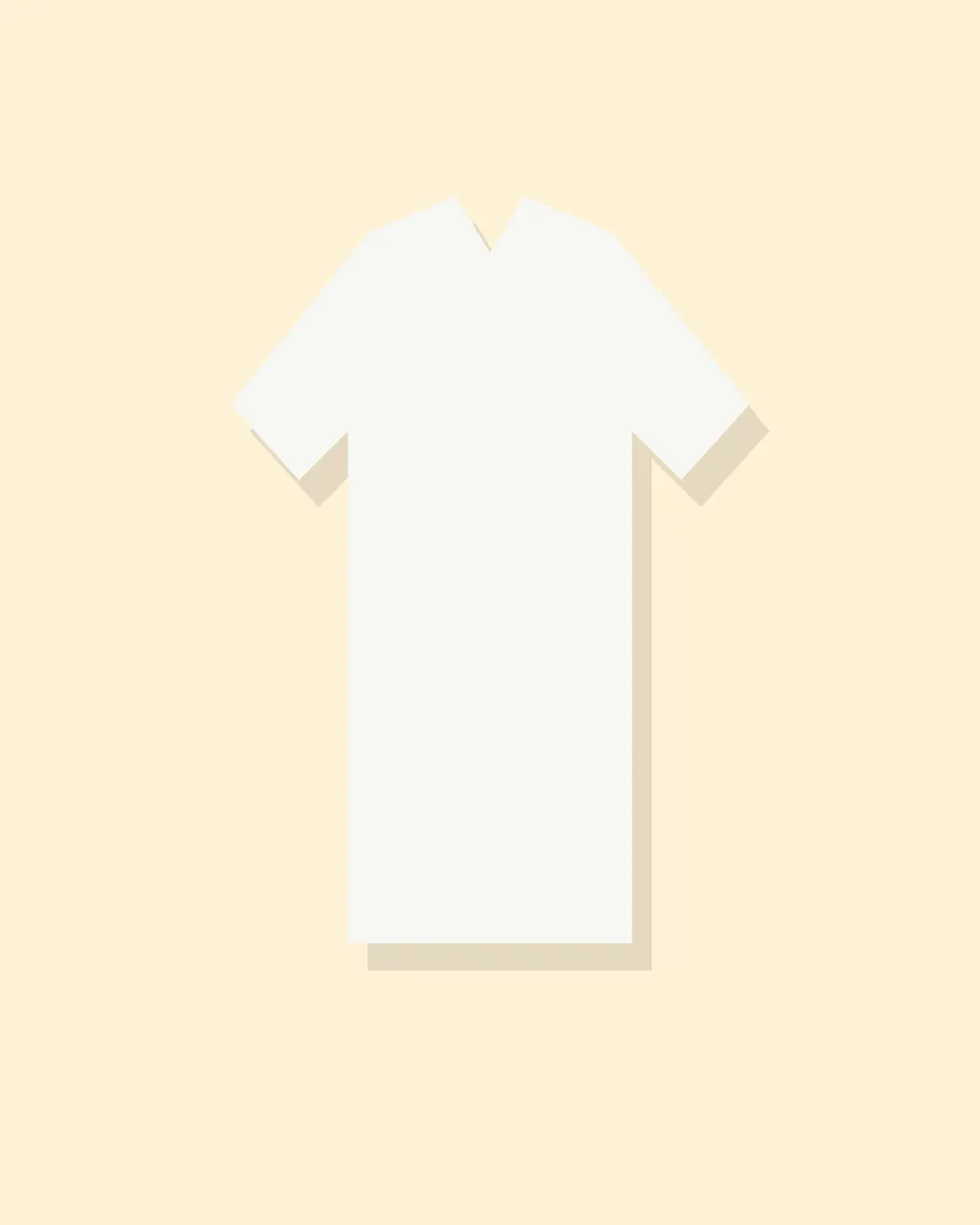 Camisa Malhangalene em branco