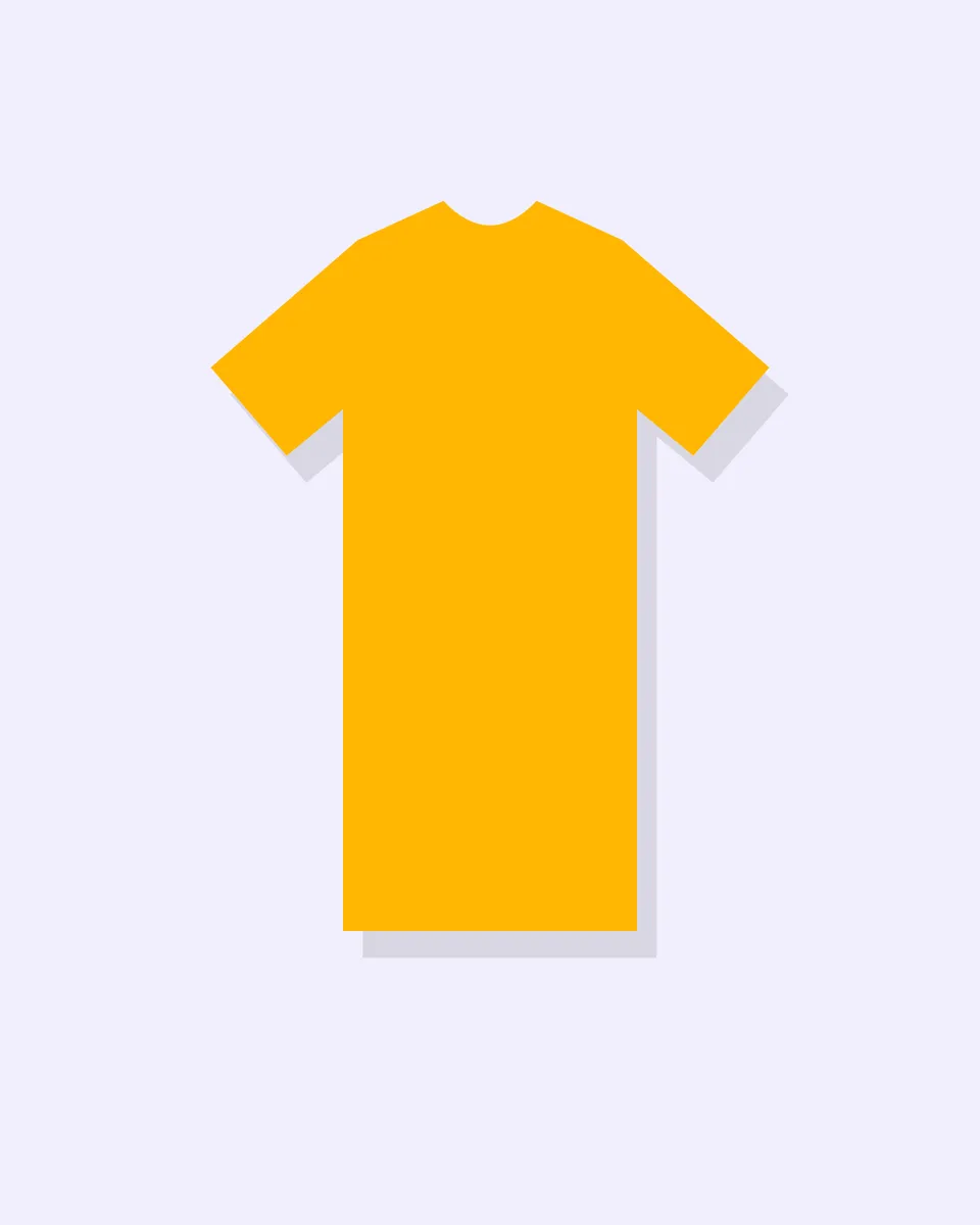 Blusa Zimpeto em açafrão